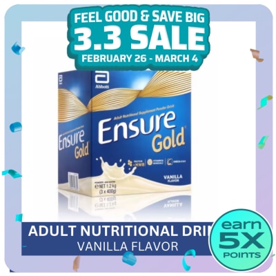 ENSURE Gold HMB Vanilla 1200g (400gx3)