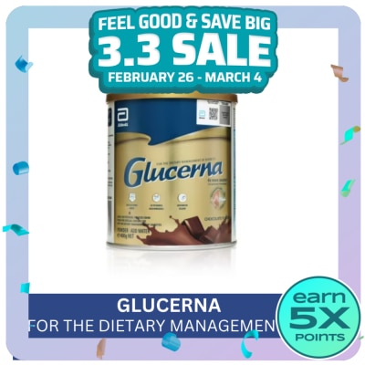 GLUCERNA SR TC Choco 400g