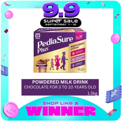 PEDIASURE - PEDIASURE Plus Chocolate 3 to 10 Years Old 1.6kg image