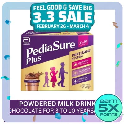 PEDIASURE PEDIASURE Plus Chocolate 3 to 10 Years Old 1.6kg