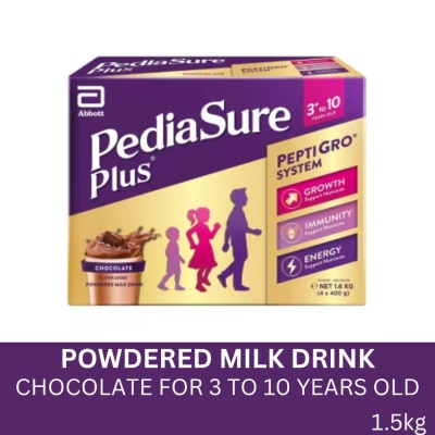 PEDIASURE PEDIASURE Plus Chocolate 3 to 10 Years Old 1.6kg