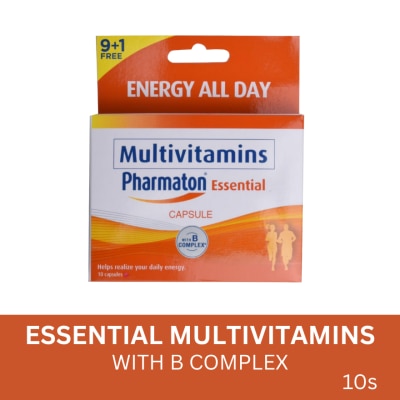 PHARMATON Essential Multivitamins 9+1 Capsules