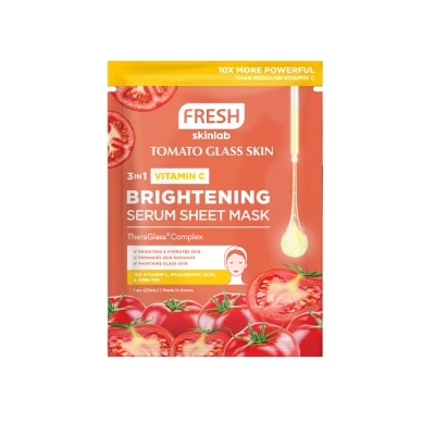 FRESH Tomato Glass Skin Tomato Serum Sheet Mask 22ml