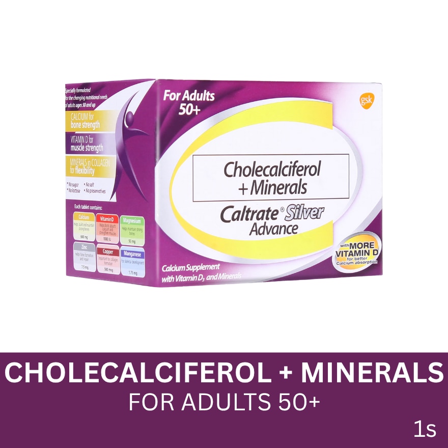 CALTRATE Advance 1000IU (Sold Per Piece)