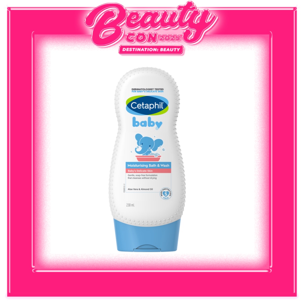Cetaphil Baby Ultra Moisturizing Bath & Wash 230ml [Hypoallergenic]