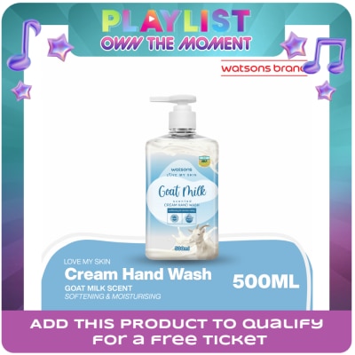 WATSONS - Goat Milk Scented Cream Hand Wash 500ml