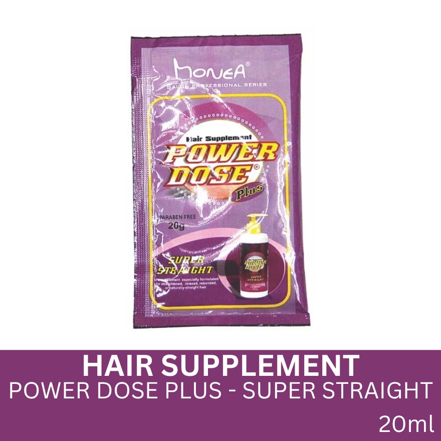 Hair Supplement Powerdose Plus Super Straight 20g