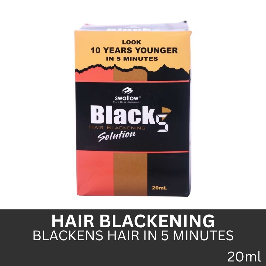 Black 5 Hair Blackening Solution 20ml