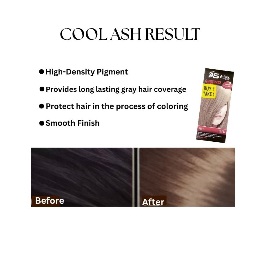 Hair Color Ash 0/11
