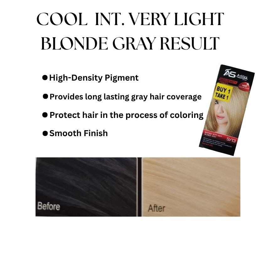 Hair Color Intense Very Light Blonde Gray 9/13