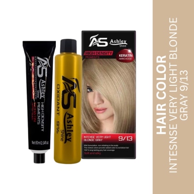 ASHLEY SHINE Hair Color Intense Very Light Blonde Gray 9/13