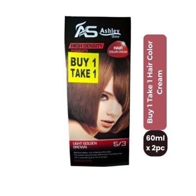 ASHLEY SHINE Hair Color Light Golden Brown 5/3