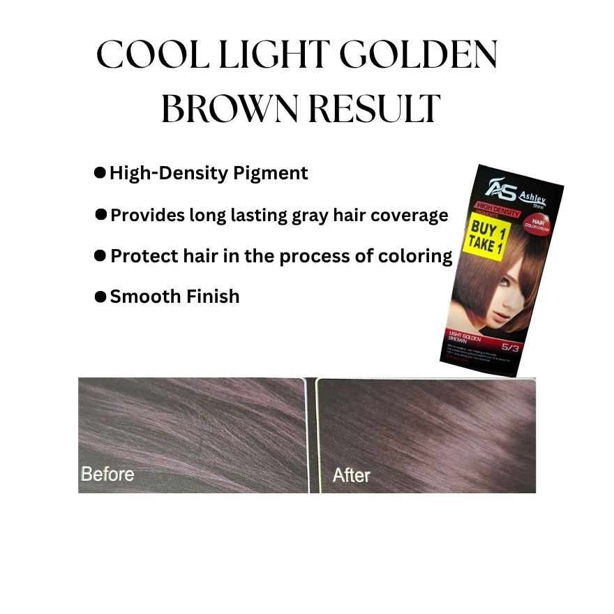Hair Color Light Golden Brown 5/3