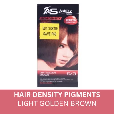 ASHLEY SHINE Hair Color Light Golden Brown 5/3