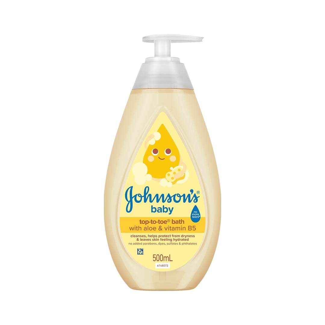 Johnson's Top to Toe Baby Wash 500ml-Newborn,Baby Essentials,Baby Care,Baby Bath,Body Wash For Baby