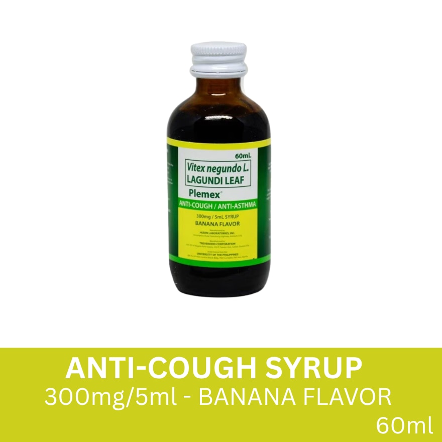 Syrup Banana Kids 300mg/5mL 60mL