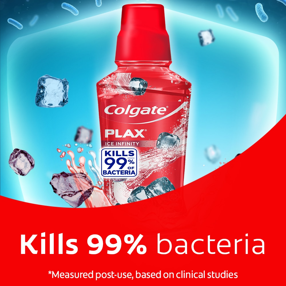 COLGATE Plax Ice Infinity 500ml + 250ml Pack