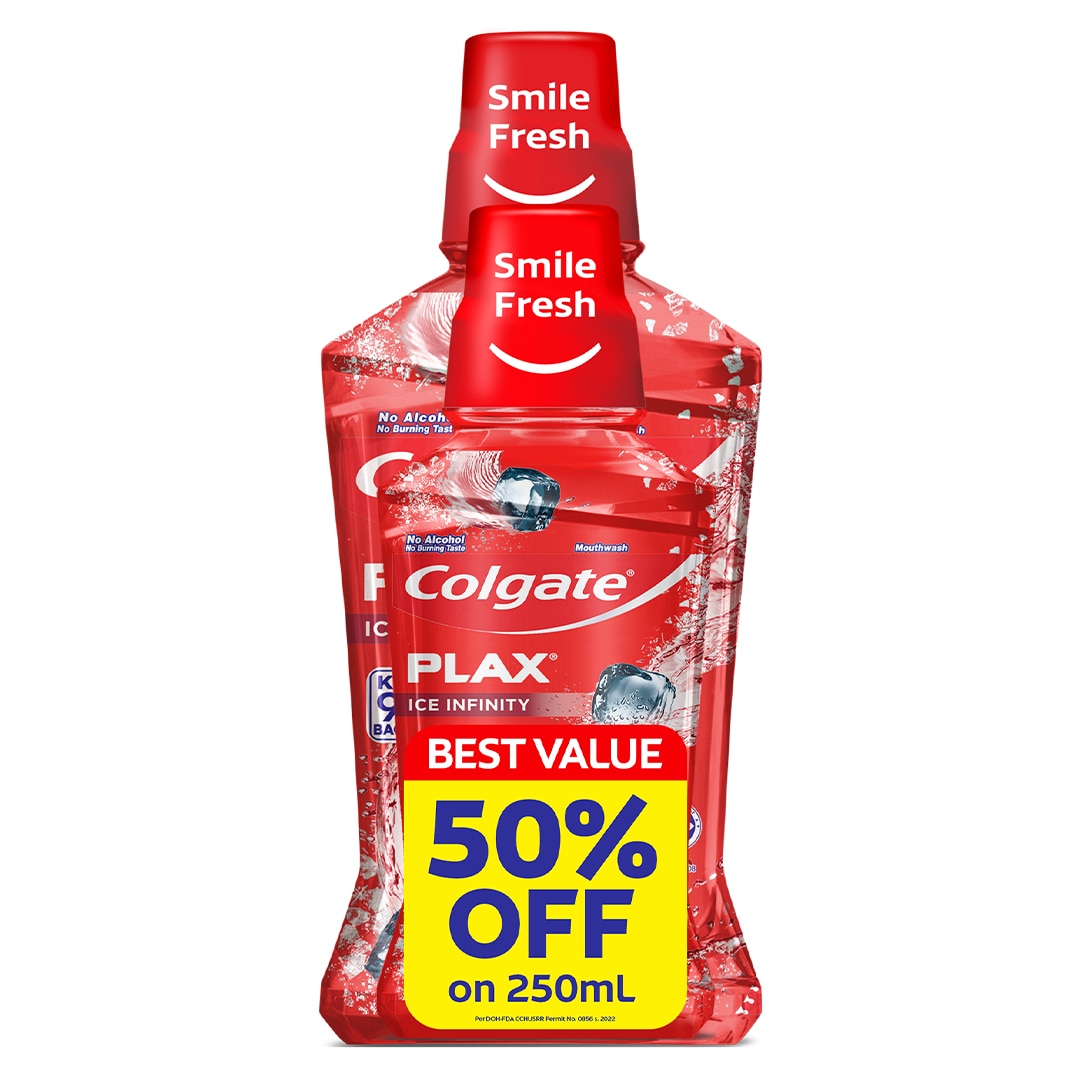 COLGATE Plax Ice Infinity 500ml + 250ml Pack