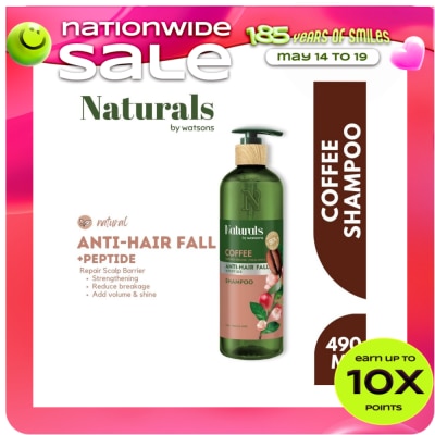 NATURALS WS - Coffee Shampoo 490ml