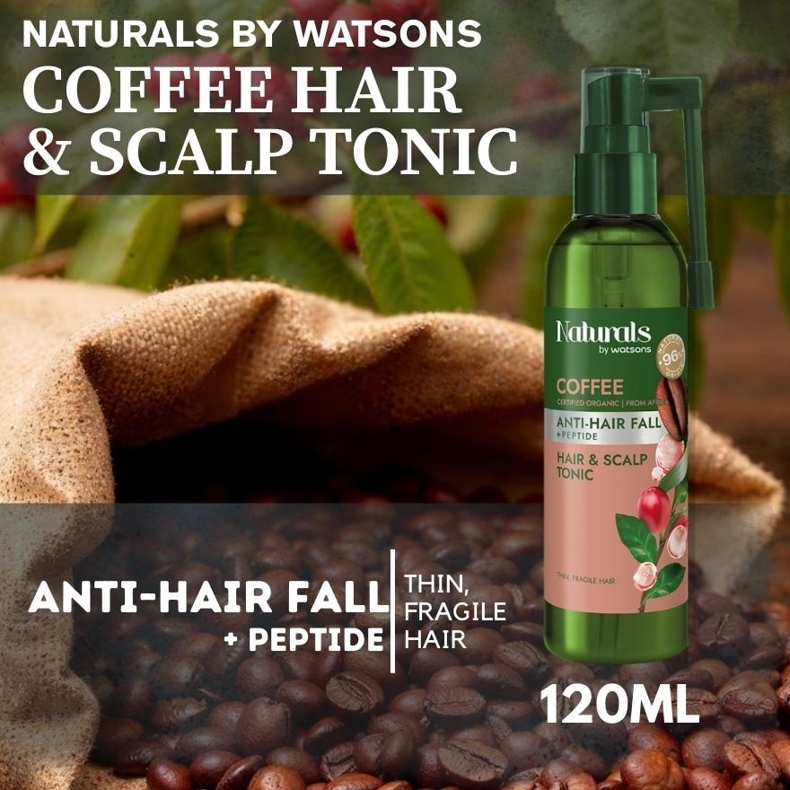 Coffee Hair and Scalp Tonic 120ml
