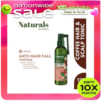 NATURALS WS - Coffee Hair and Scalp Tonic 120ml