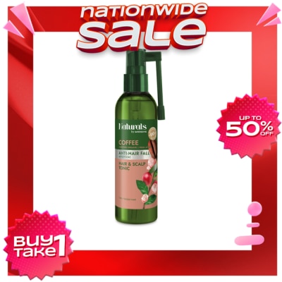 NATURALS WS Coffee Hair and Scalp Tonic 120ml