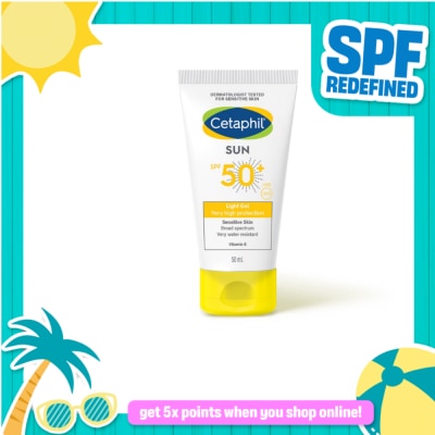 CETAPHIL - Sun Light Gel SPF50 - 50 ML