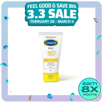 CETAPHIL Sun Light Gel SPF50 - 50 ML