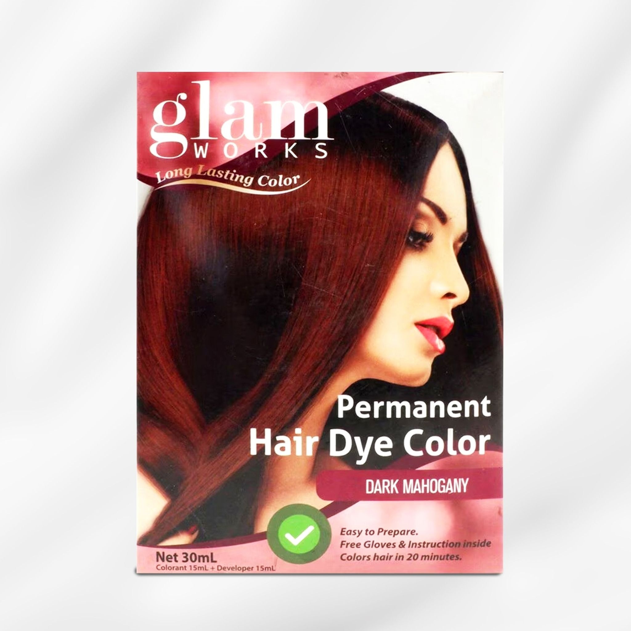 Dark Mahogany Hair Dye Color 30ml