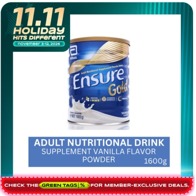 ENSURE Ensure Gold Vanilla 1.6kg Powdered Milk Adult Supplement image