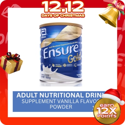 ENSURE Ensure Gold Vanilla 1.6kg Powdered Milk - Adult Supplement