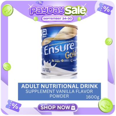 ENSURE Ensure Gold Vanilla 1.6kg Powdered Milk Adult Supplement image
