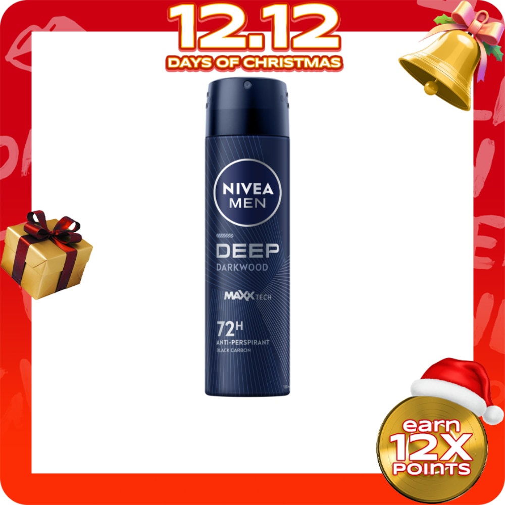 Men Deodorant Deep Anti-Perspirant Spray 150ml
