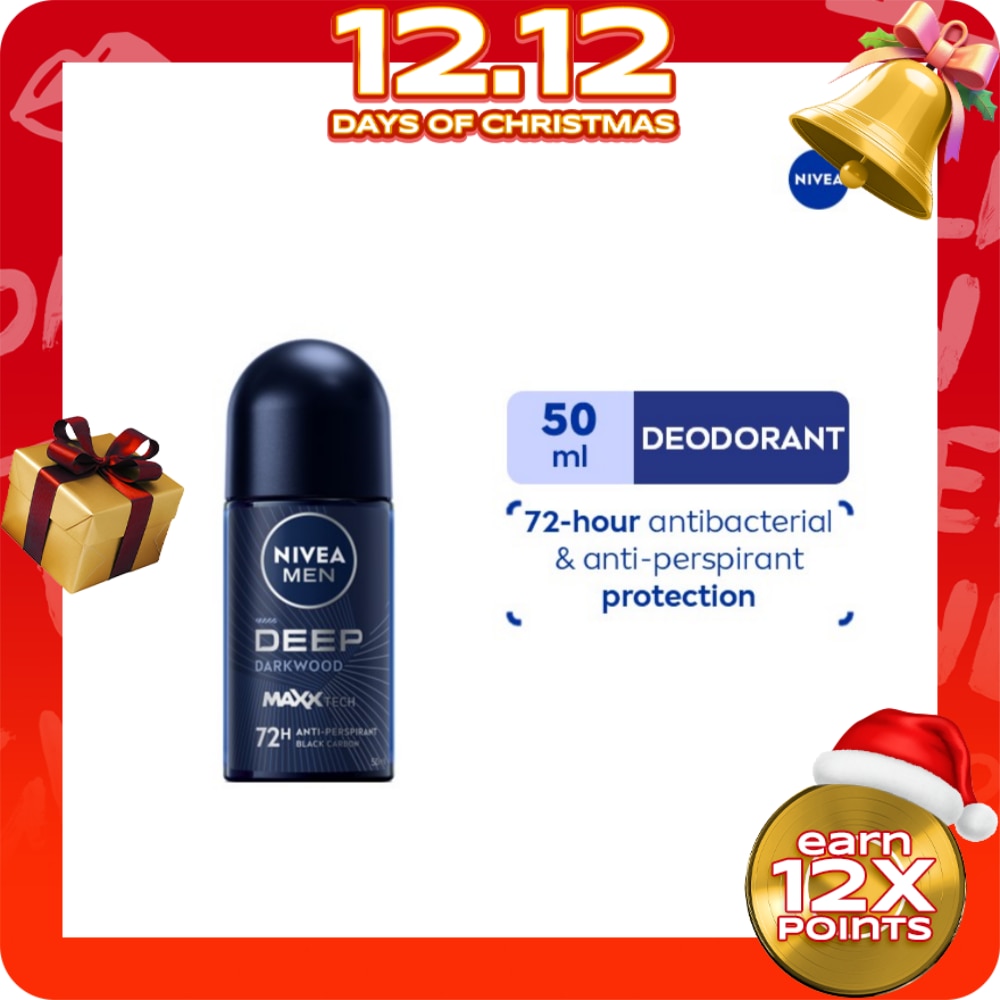 Men Deodorant Deep Anti-Perspirant Roll-on 50ml