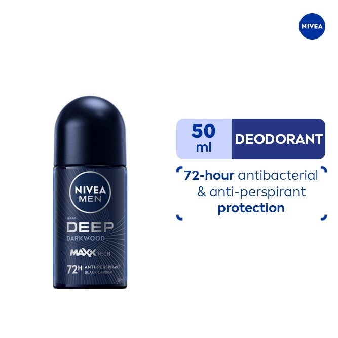 Men Deodorant Deep Anti-Perspirant Roll-on 50ml