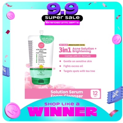 CATHY DOLL - Acne Solution Serum Foam Cleanser 12ml image