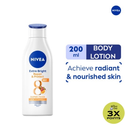 NIVEA NIVEA Body Extra Bright Repair and Protect with SPF 30 Lotion 200ml