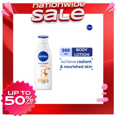 NIVEA NIVEA Body Extra Bright Repair and Protect with SPF 30 Lotion 200ml