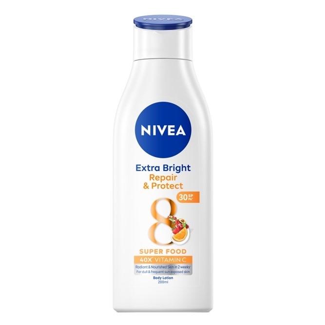 NIVEA Body Extra Bright Repair and Protect with SPF 30 Lotion 200ml