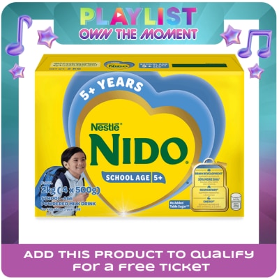 NIDO - 5+ Powdered Milk Drink for Pre-Schoolers Above 3 Years Old 2kg