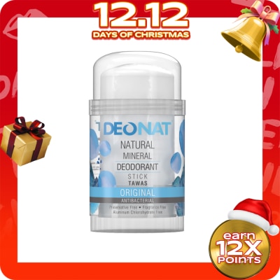 DEO NAT DEONAT Natural Mineral Deodorant Stick Tawas 80g