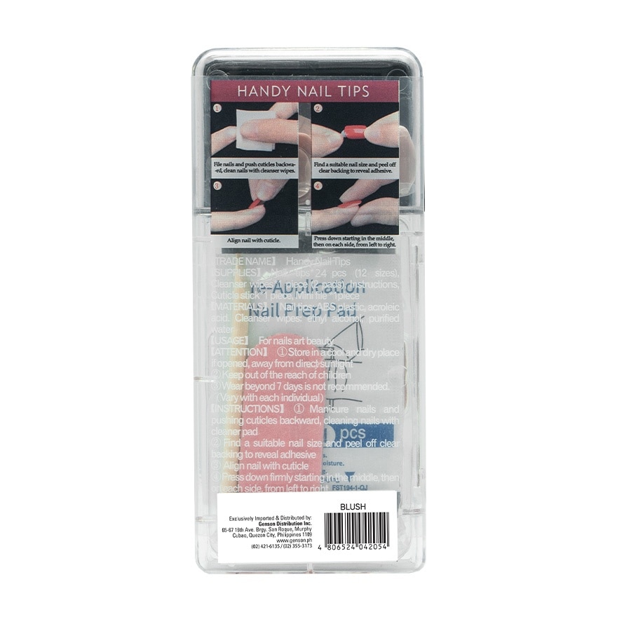 Nail Tips Blush 24 Tips