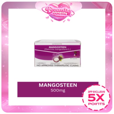 WATSONS GENERICS - WATSONS GENERICS Mangosteen 500mg Sold Per Piece