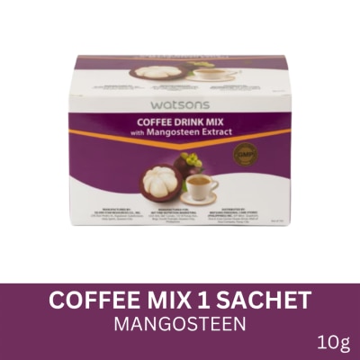 WATSONS GENERICS Mangosteen Coffee Mix 10g 1 Sachet