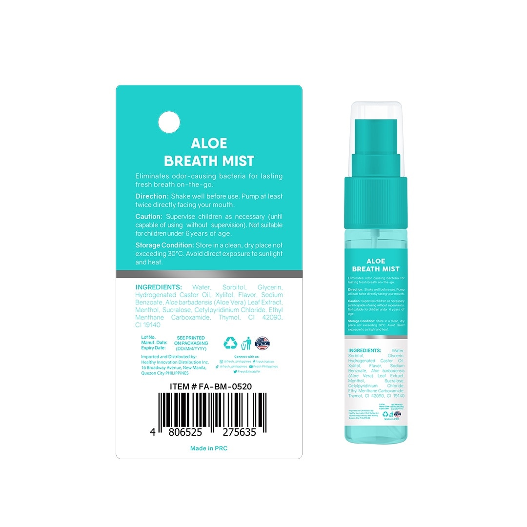 Aloe Breath Mist 10ml