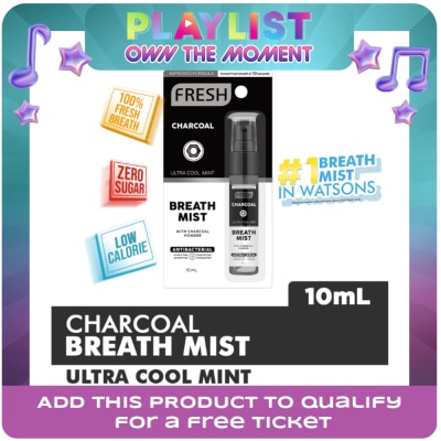 FRESH - Charcoal Breath Mist 10ml
