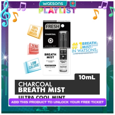 FRESH Charcoal Breath Mist 10ml
