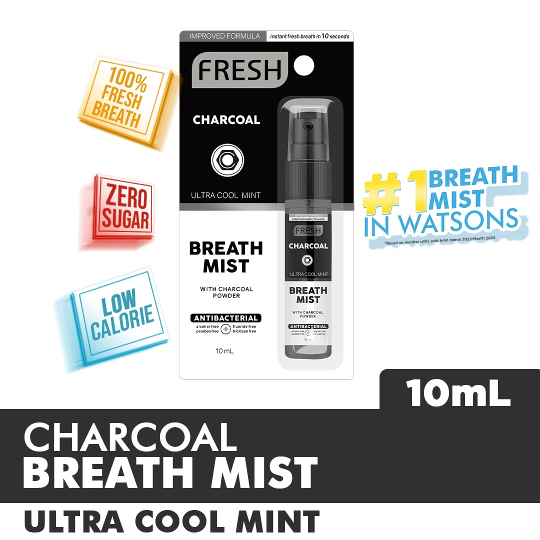 Charcoal Breath Mist 10ml