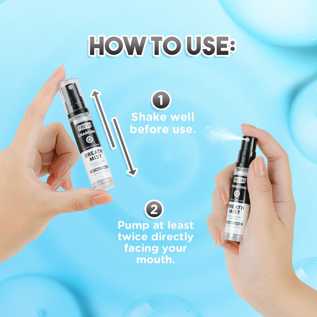 Charcoal Breath Mist 10ml