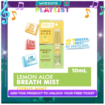 FRESH Lemon Aloe Breath Mist 10ml